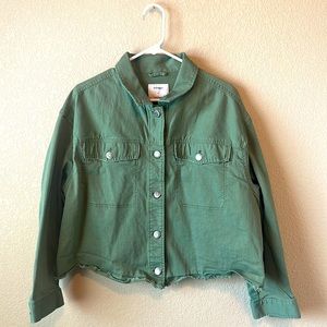Old Navy Crop Jeans Jacket!